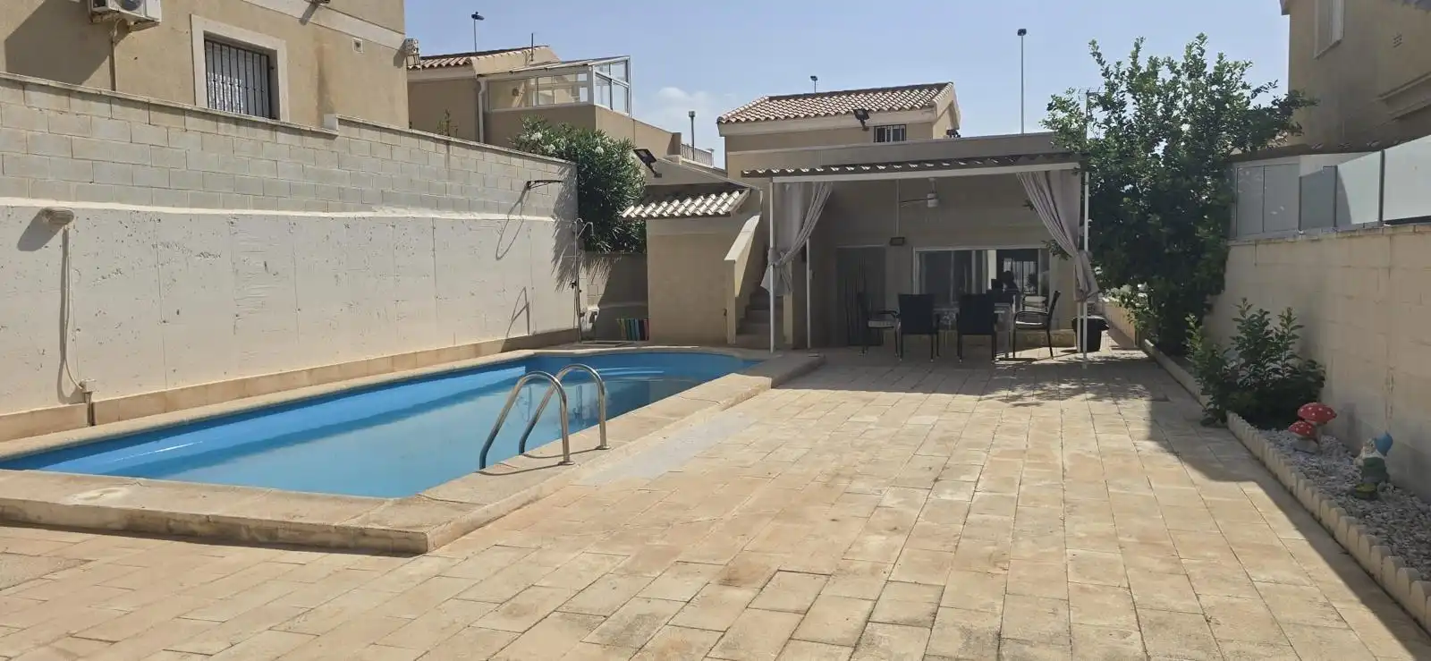 Piscina de Casa o xalet en venda en Mazarrón amb Aire condicionat, Calefacció i Jardí privat