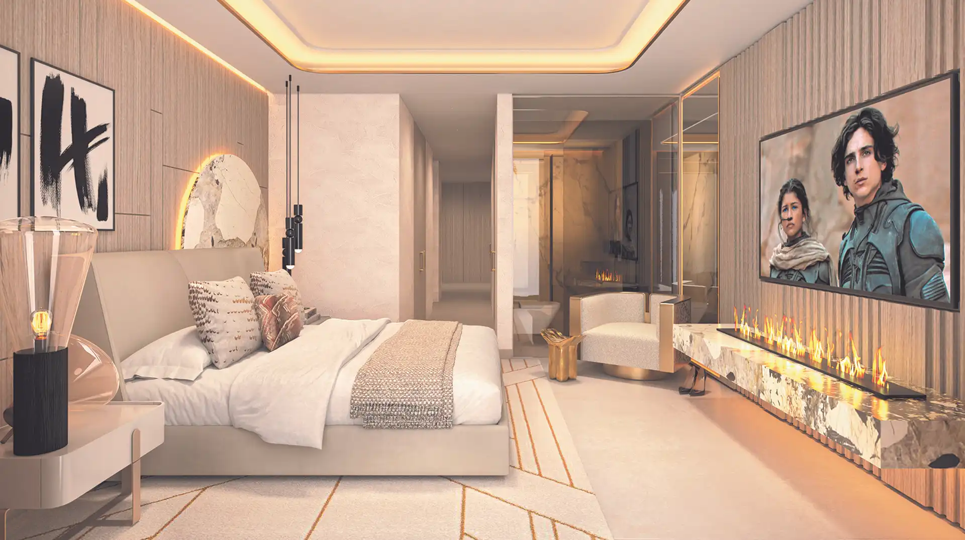 Habitación de Casa adosada en venta en Marbella con Calefacción, Jardín privado y Terraza