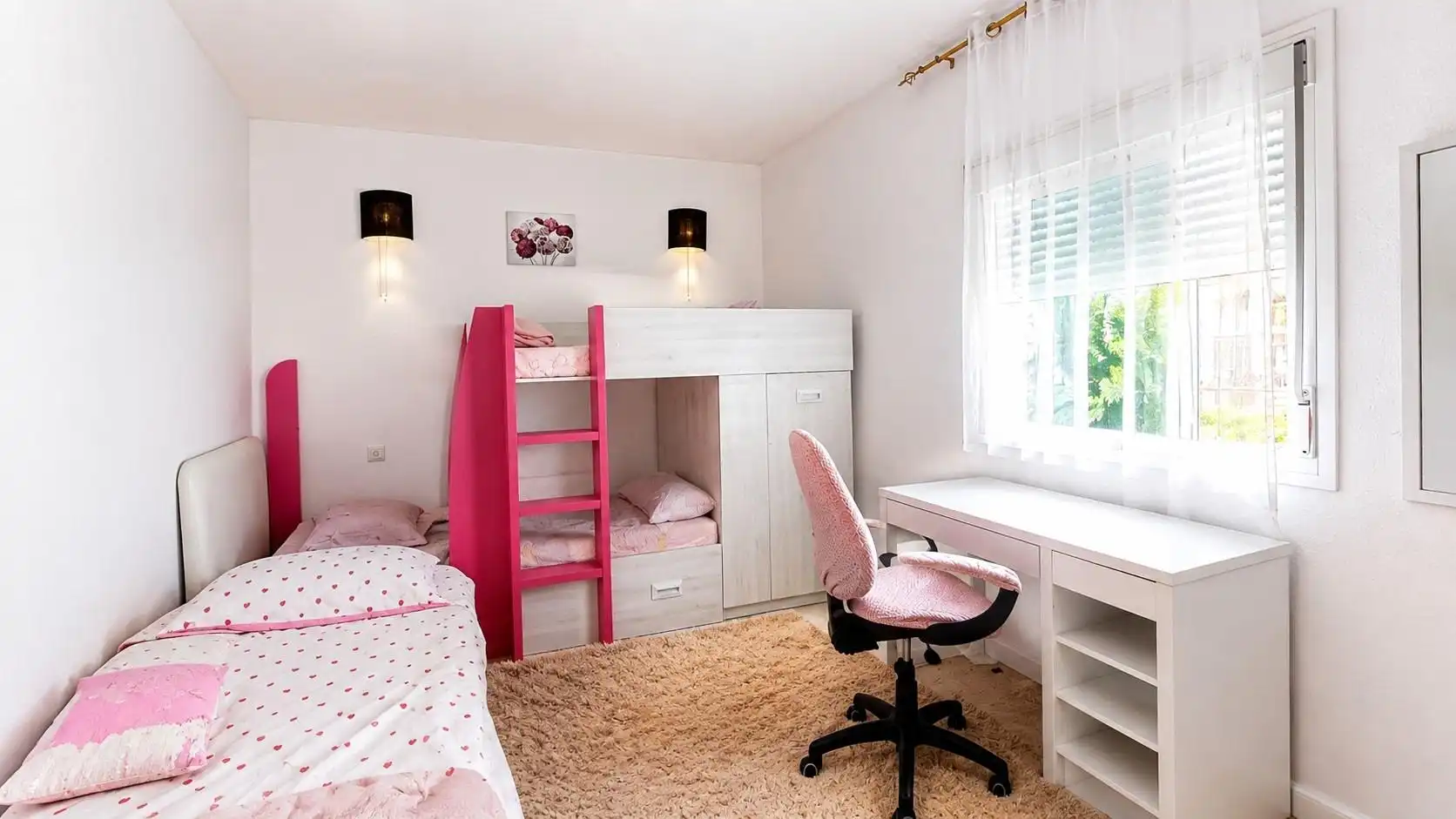 Schlafzimmer von Wohnungen zum Verkauf in Marbella mit Klimaanlage, Heizung und Terrasse