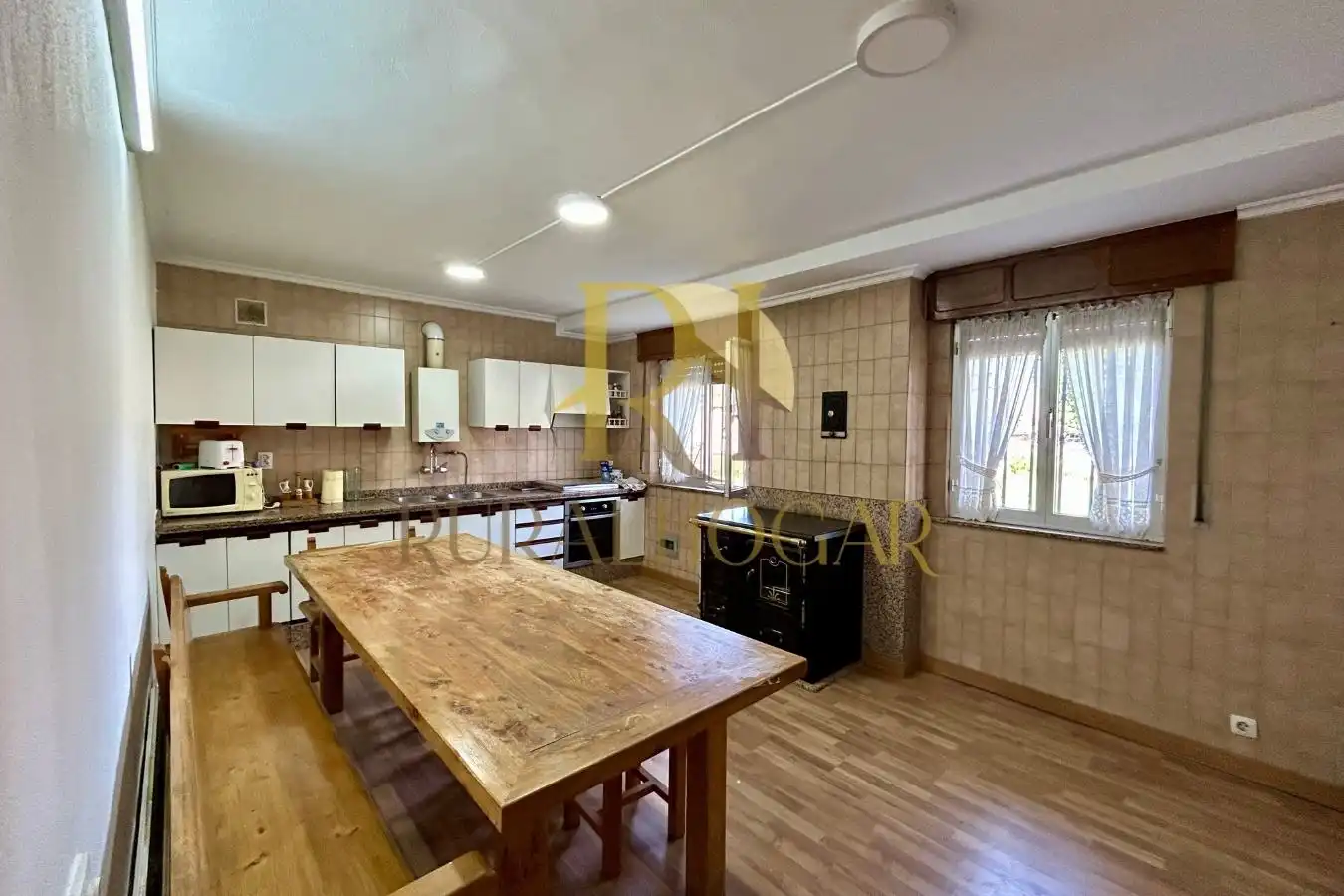 Cocina de Casa o chalet en venta en Soto y Amío con Calefacción y Terraza