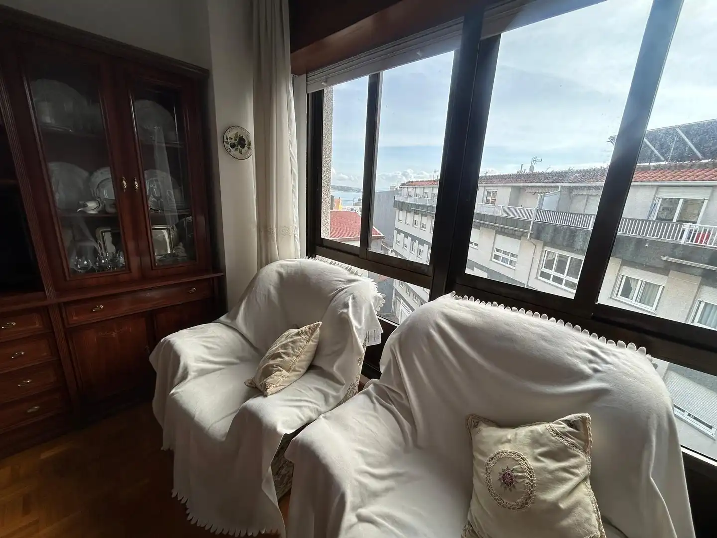 Living room of Flat for sale in Ribeira  with Furnished