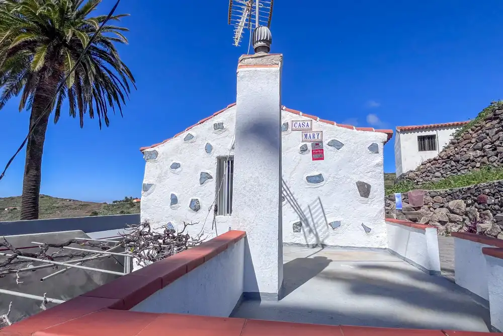 Vista exterior de Finca rústica en venta en Vallehermoso con Terraza