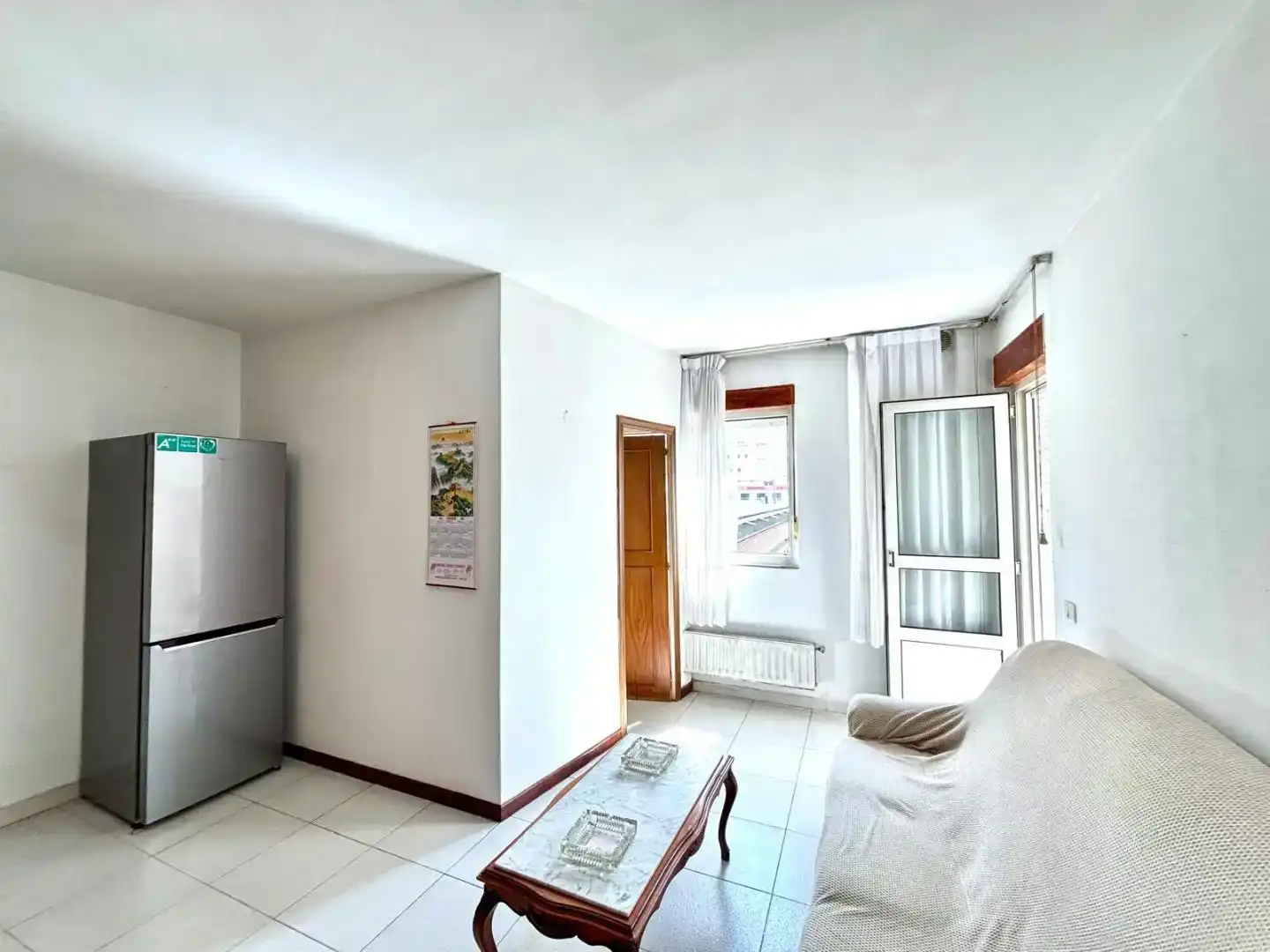 Sala de estar de Piso en venta en Lugo con Parquet, Trastero y Amueblado
