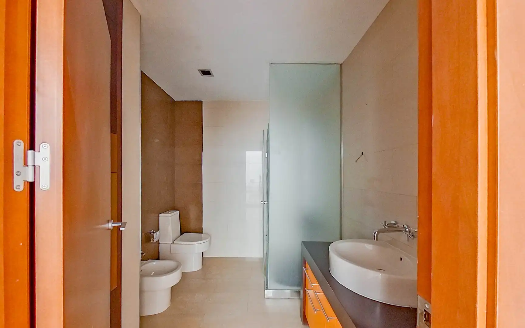 Baño de Dúplex en venta en Villanueva de la Serena con Aire acondicionado, Parquet y Terraza