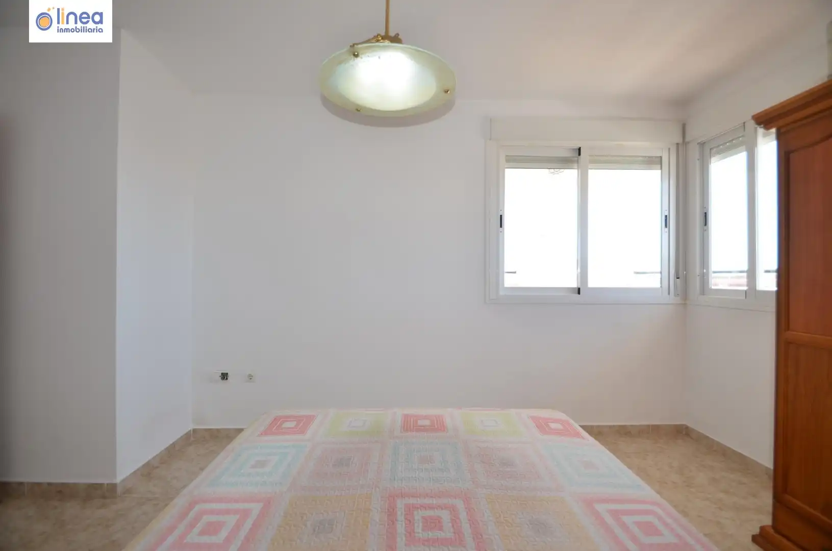 Bedroom of Flat for rent in Roquetas de Mar  with Air Conditioner, Terrace and Storage room