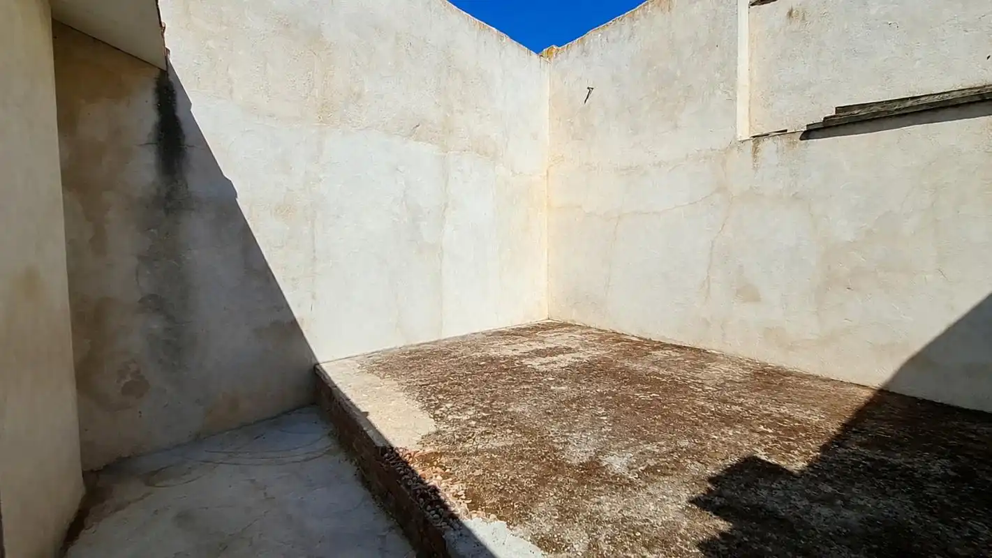 Terraza de Finca rústica en venta en Fuente el Fresno con Calefacción y Jardín privado