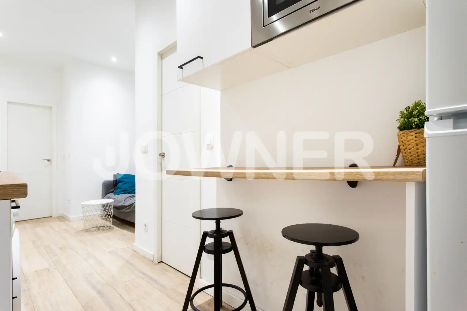Cocina de Piso de alquiler en Madrid con Calefacción, Amueblado y Lavadora