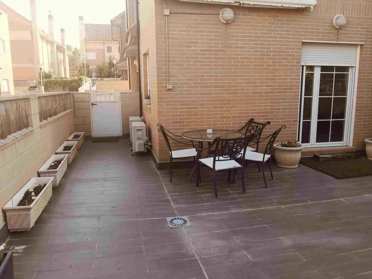 Terraza de Casa adosada en venta en María de Huerva con Calefacción, Terraza y Trastero
