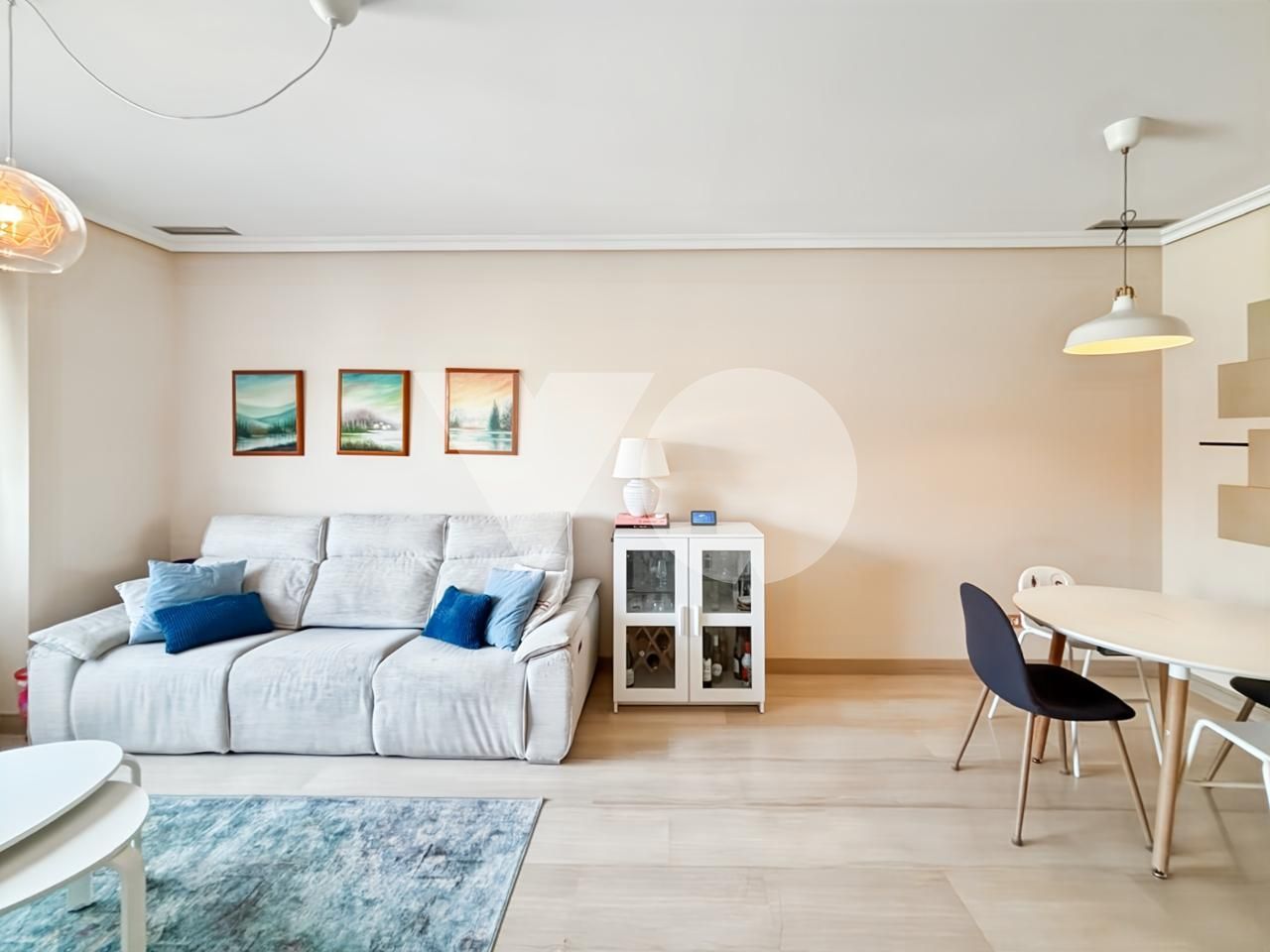 Sala de estar de Piso en venta en  Madrid Capital con Aire acondicionado, Calefacción y Trastero