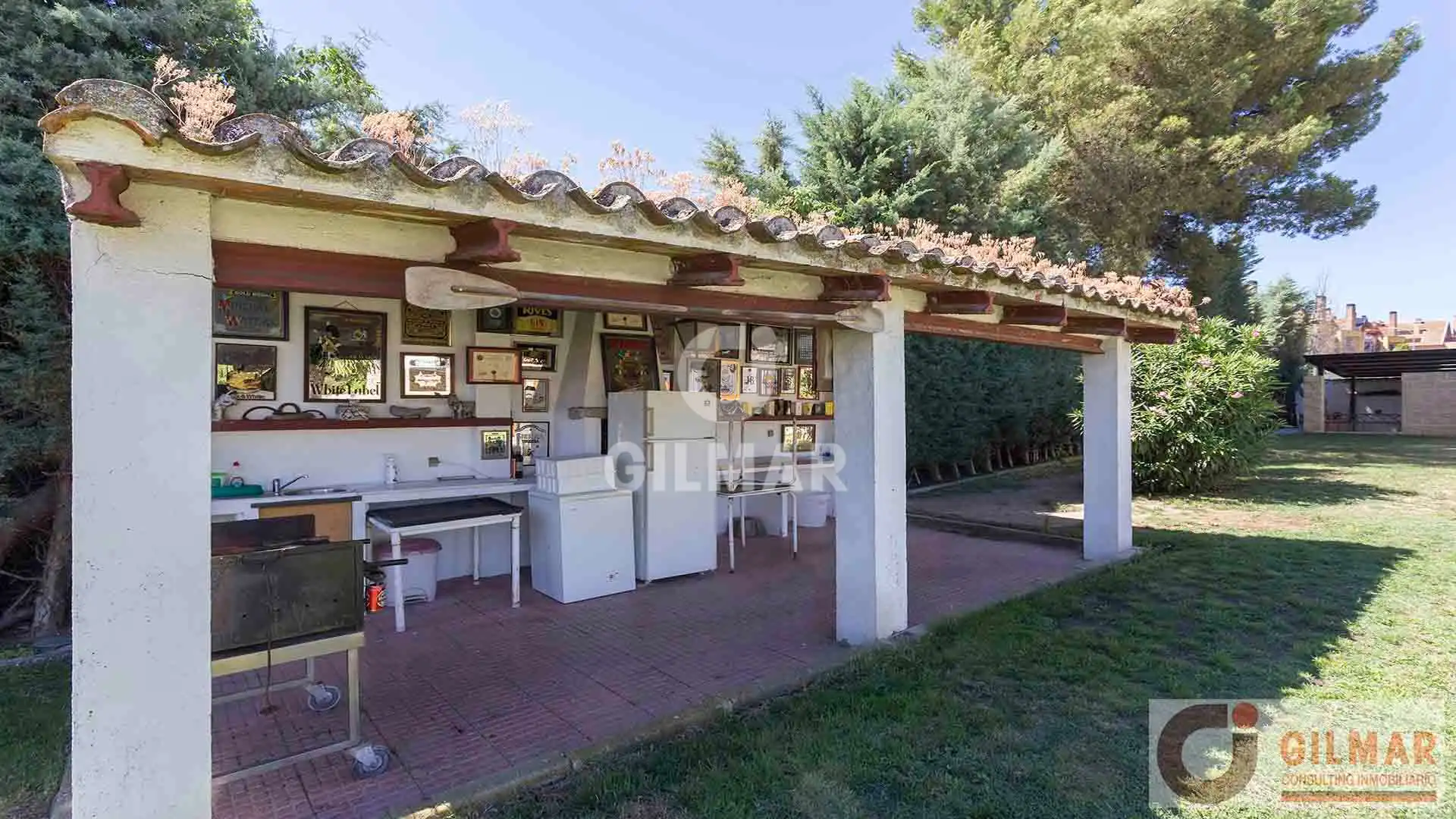 Garden of Houses for sale in Madrid  with Heating, Private garden and Swimming Pool