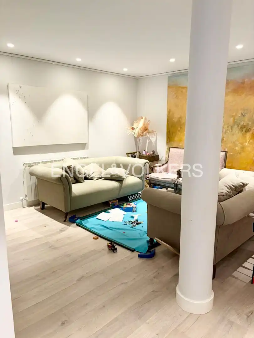 Sala de estar de Casa o chalet de alquiler en Madrid con Aire acondicionado, Calefacción y Terraza