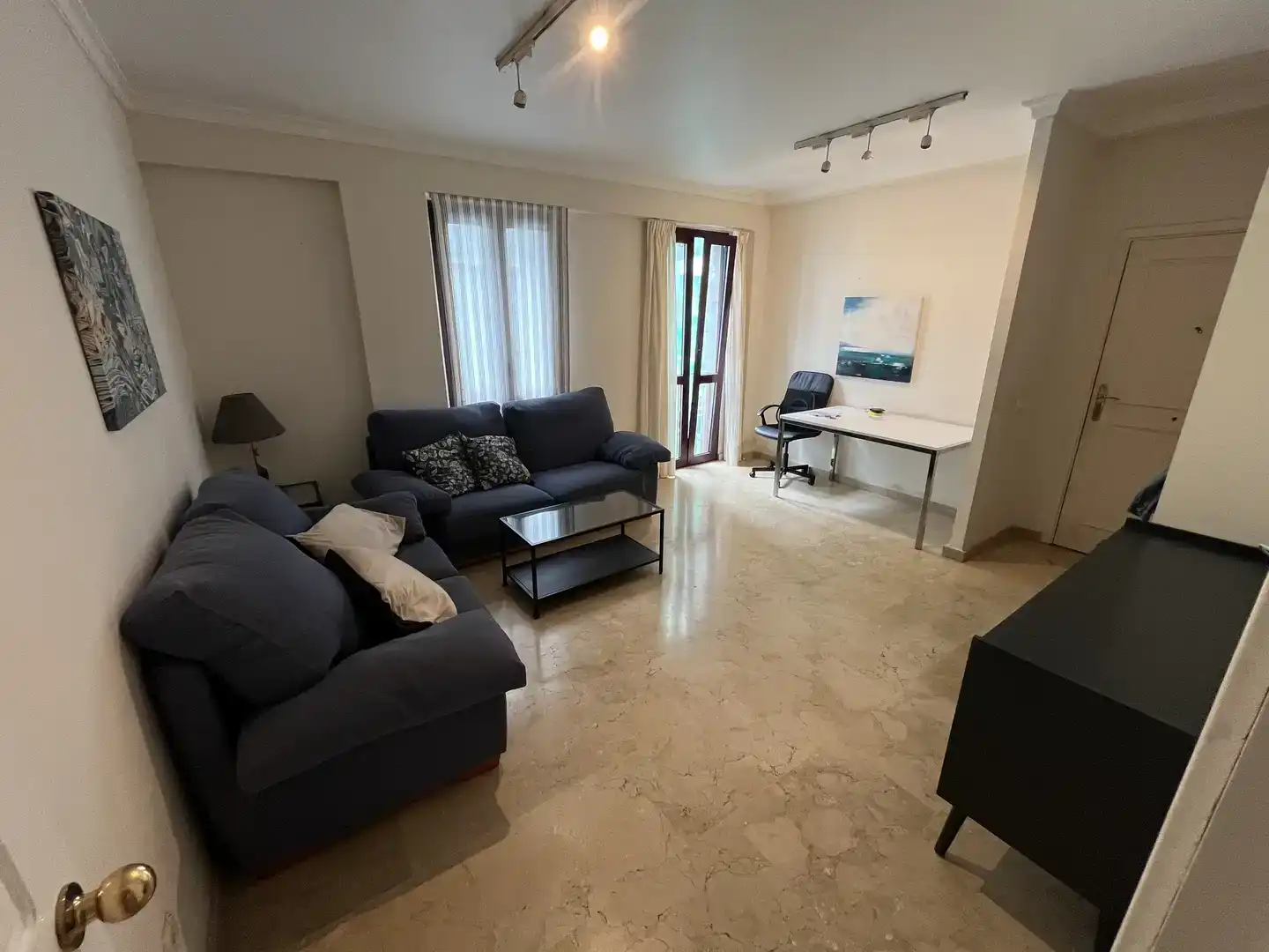 Wohnzimmer von Wohnung zur Miete in Las Palmas de Gran Canaria mit Klimaanlage