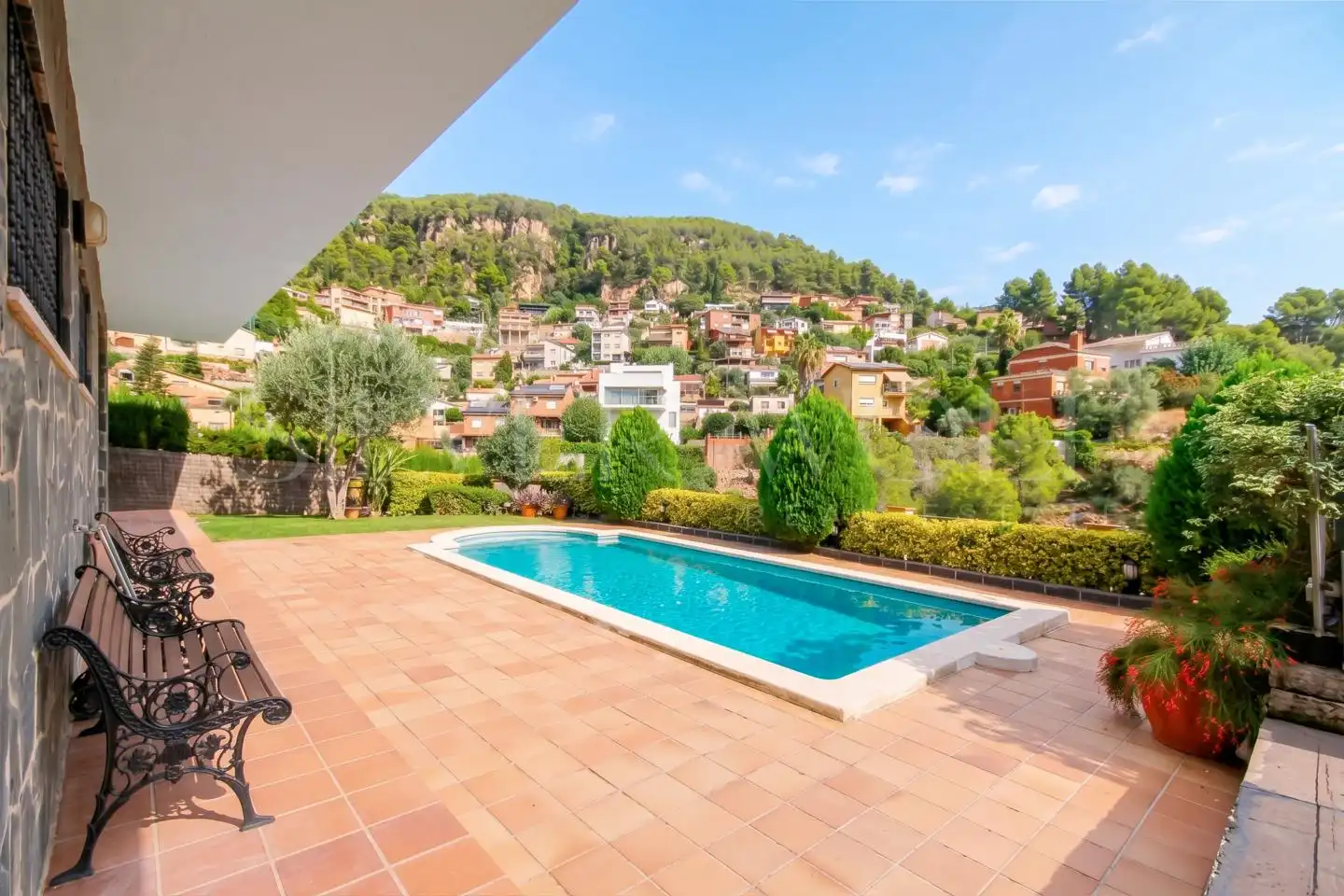 Piscina de Casa o chalet en venta en Vallirana, Barcelona