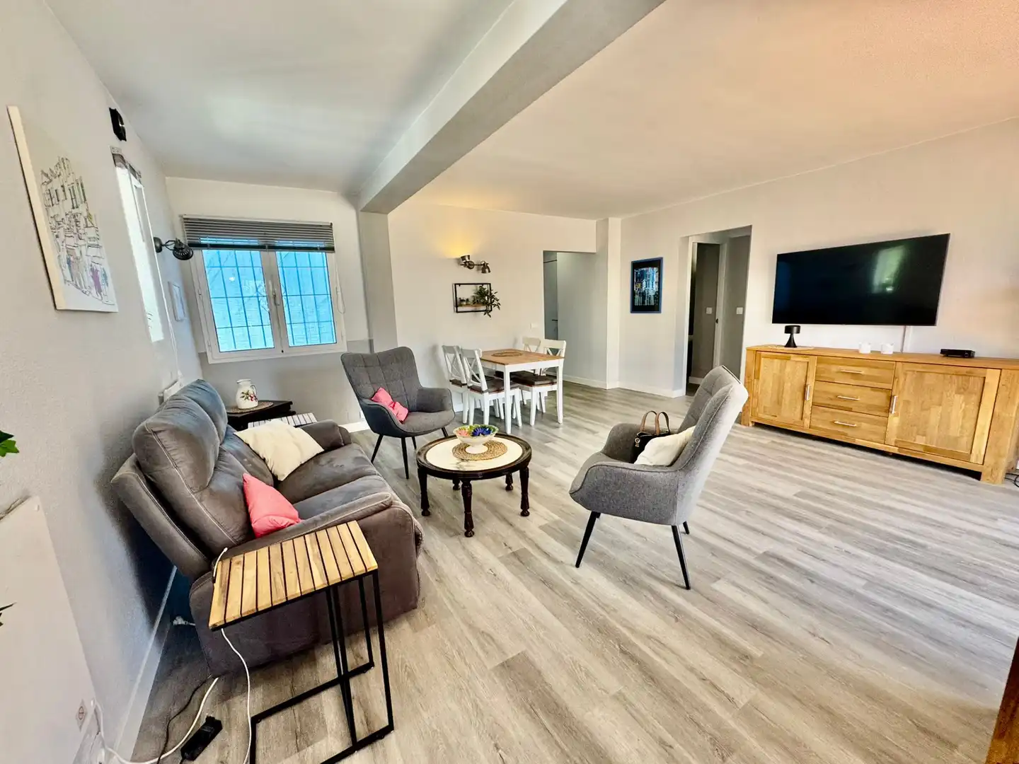 Sala de estar de Casa o chalet en venta en Mijas con Jardín privado, Terraza y Trastero