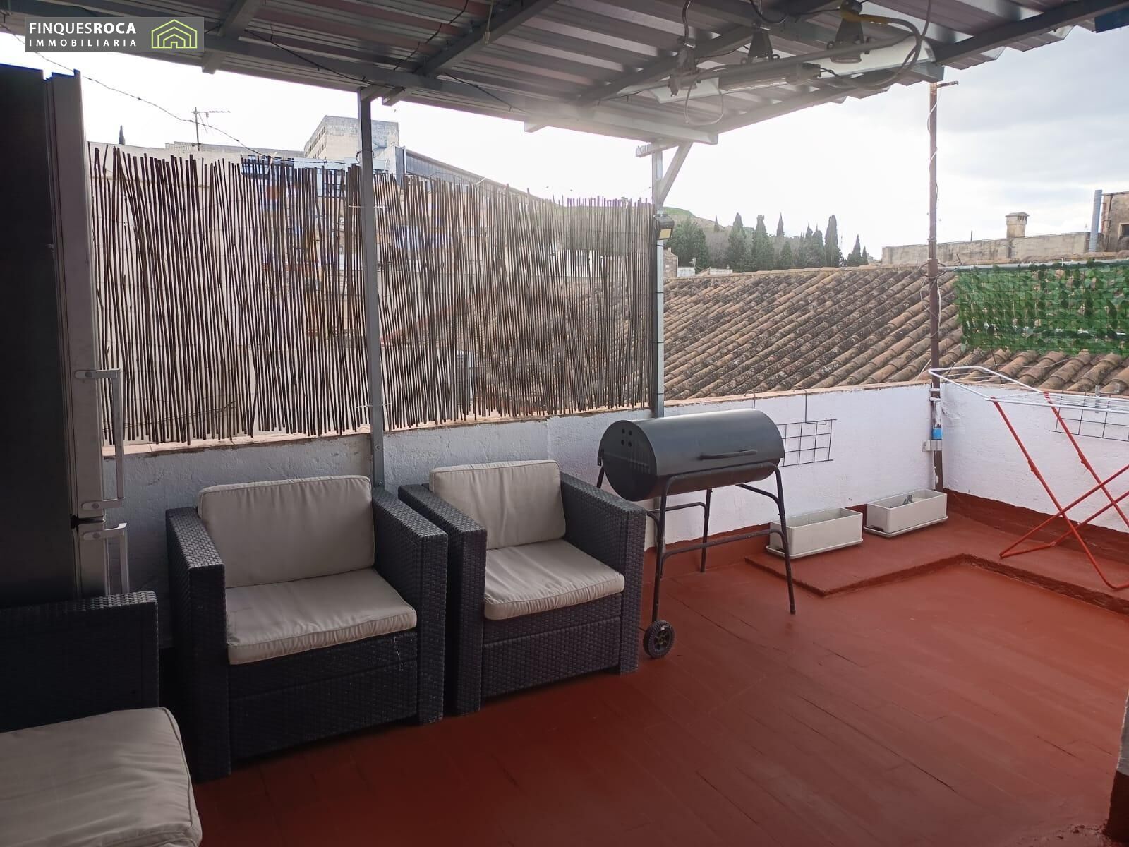 Terrasse von Dachboden zum Verkauf in Tortosa mit Klimaanlage, Terrasse und Abstellraum
