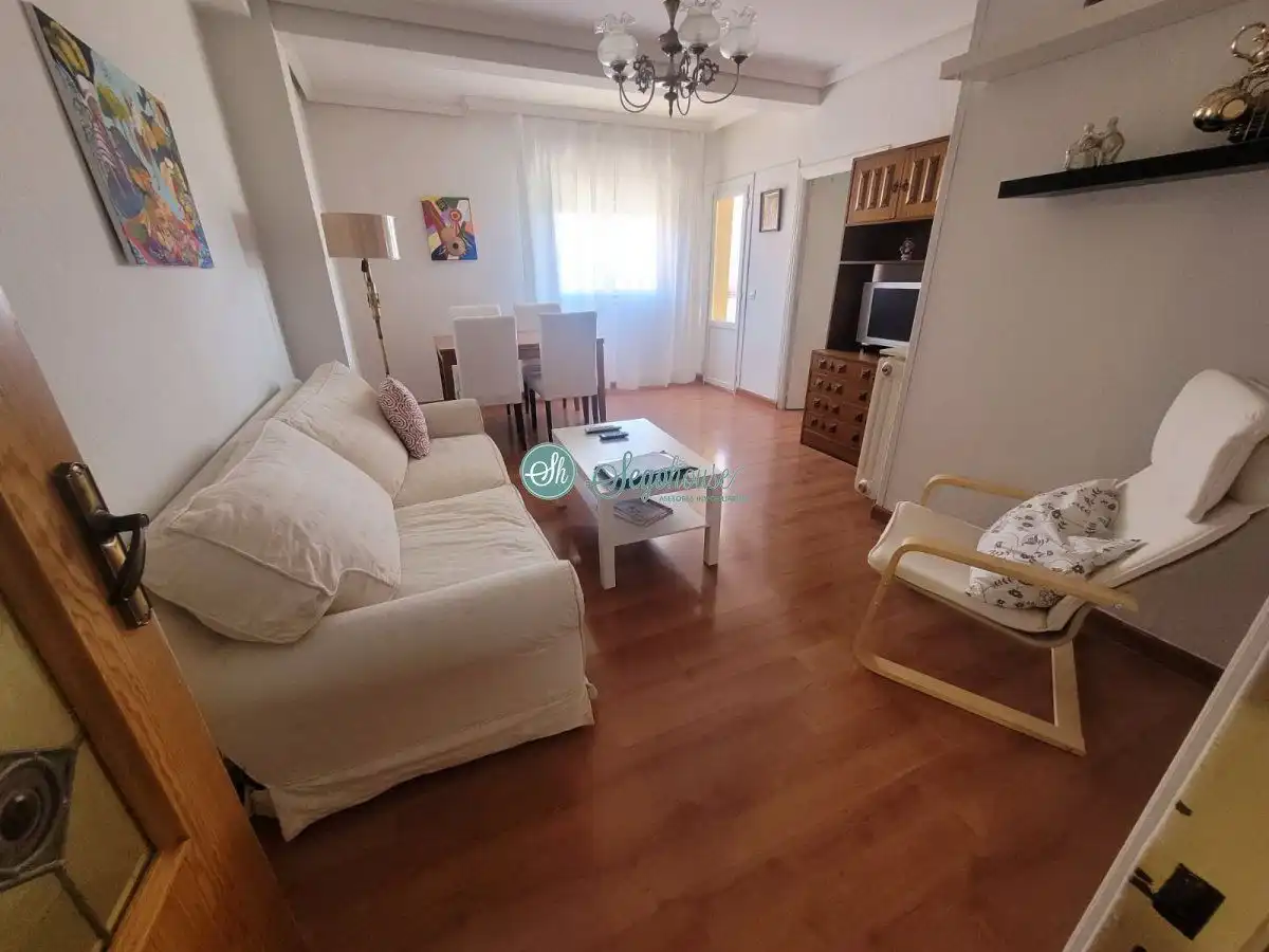 Sala de estar de Piso en venta en Segovia con Calefacción y Terraza