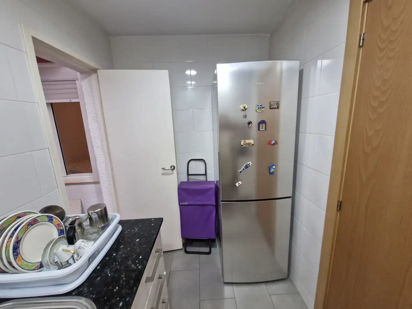 Cuina de Pis en venda en Barcelona amb Parquet i Forn