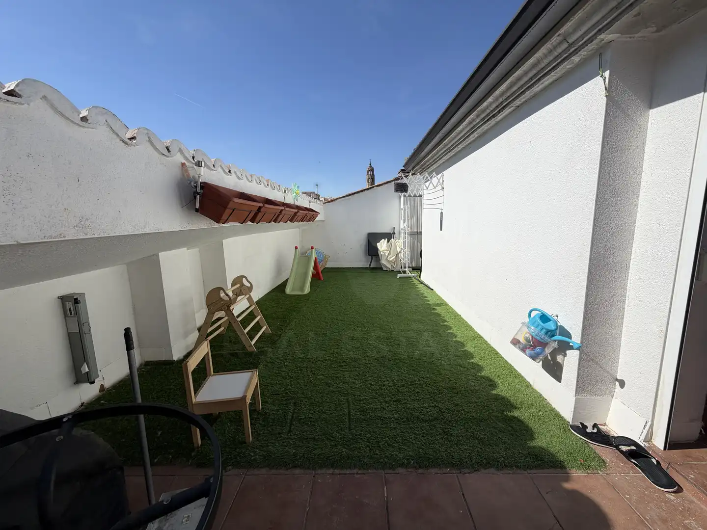 Terrasse von Maisonette zum Verkauf in Almenar mit Klimaanlage, Heizung und Terrasse