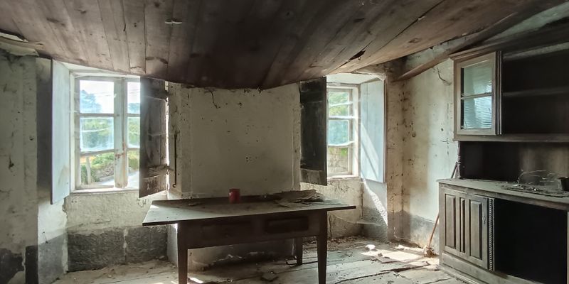 Menjador de Casa o xalet en venda en Friol amb Balcó