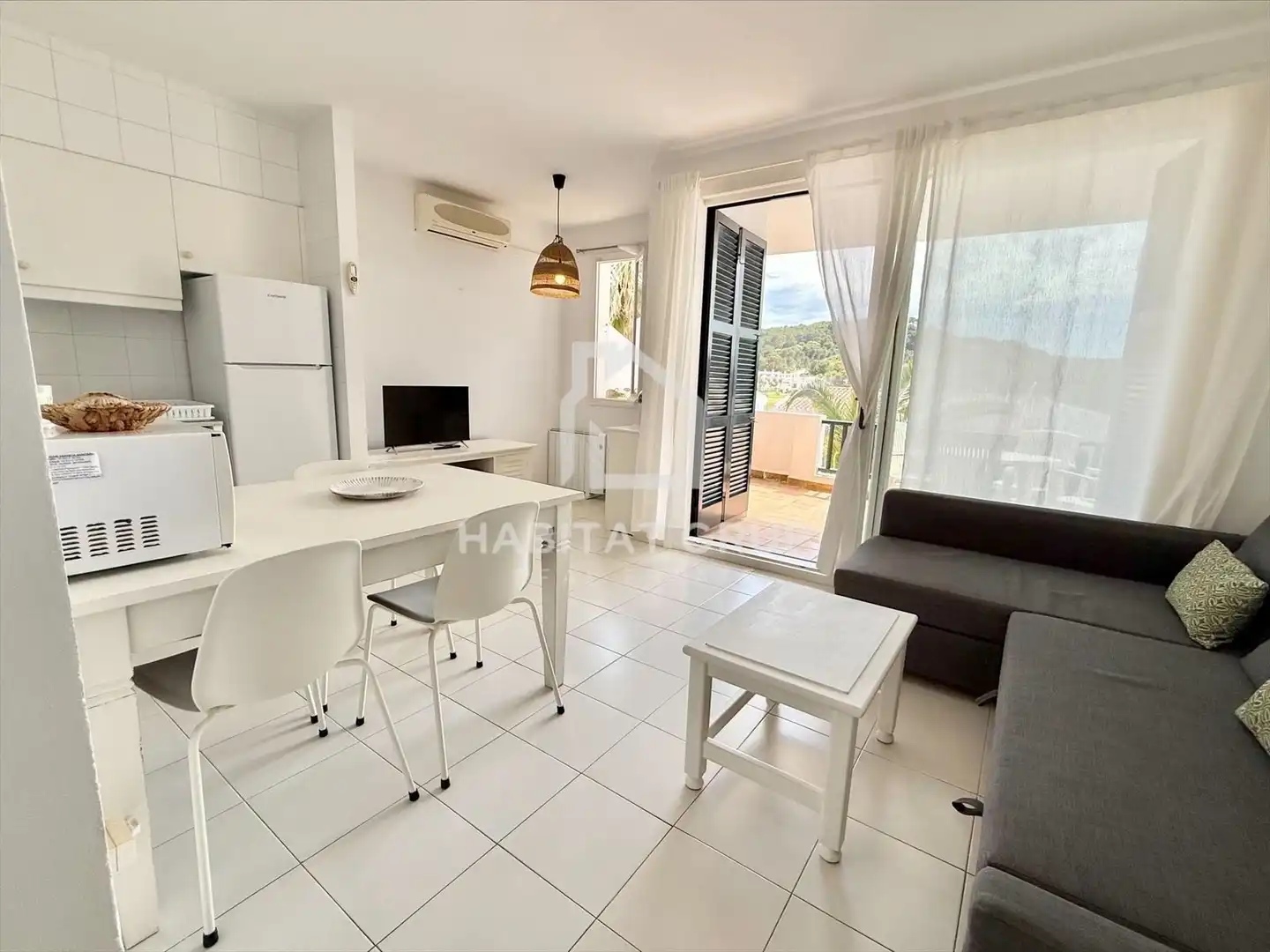 Exterior view of Flat for sale in Es Mercadal  with Heating, Terrace and Community pool