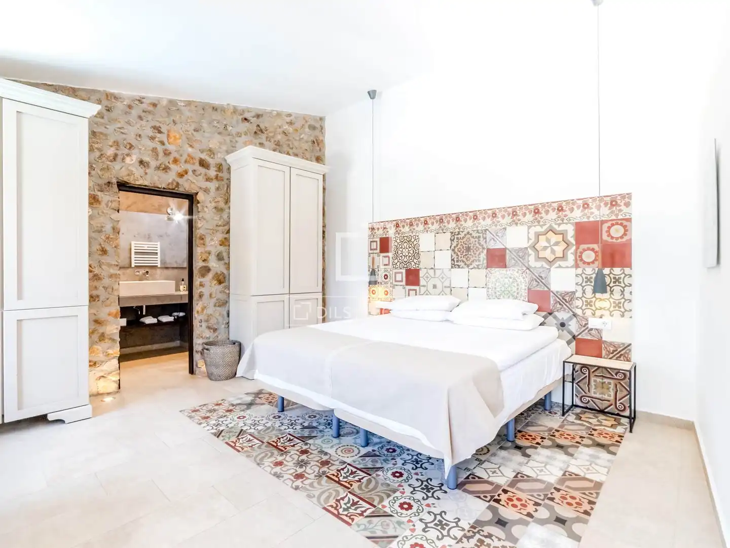 Habitación de Finca rústica en venta en Canyelles con Aire acondicionado, Calefacción y Jardín privado