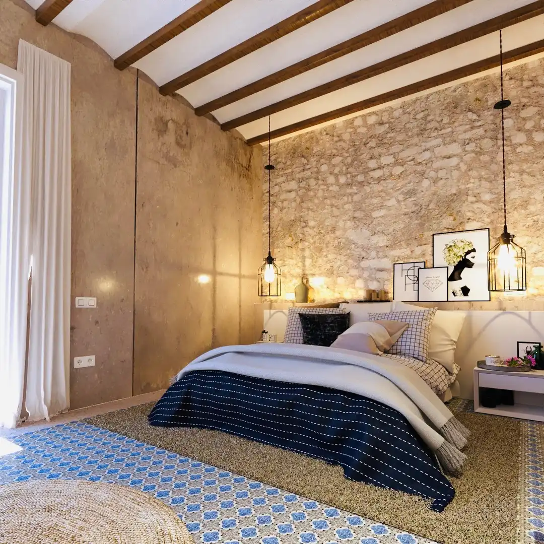 Habitación de Casa adosada en venta en Benissa con Jardín privado, Terraza y Trastero