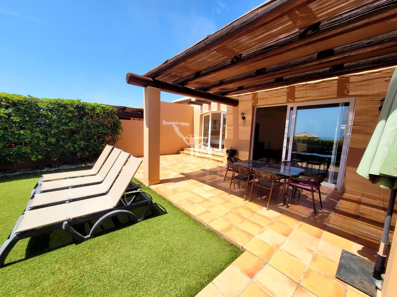 Terrace of House or chalet to rent in Adeje  with Private garden, Terrace and Swimming Pool