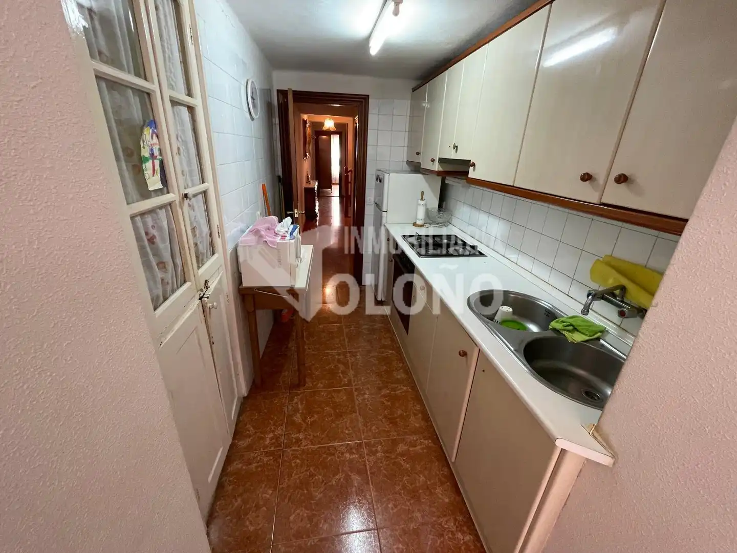 Cuina de Casa o xalet en venda en San Asensio amb Jardí privat, Terrassa i Traster