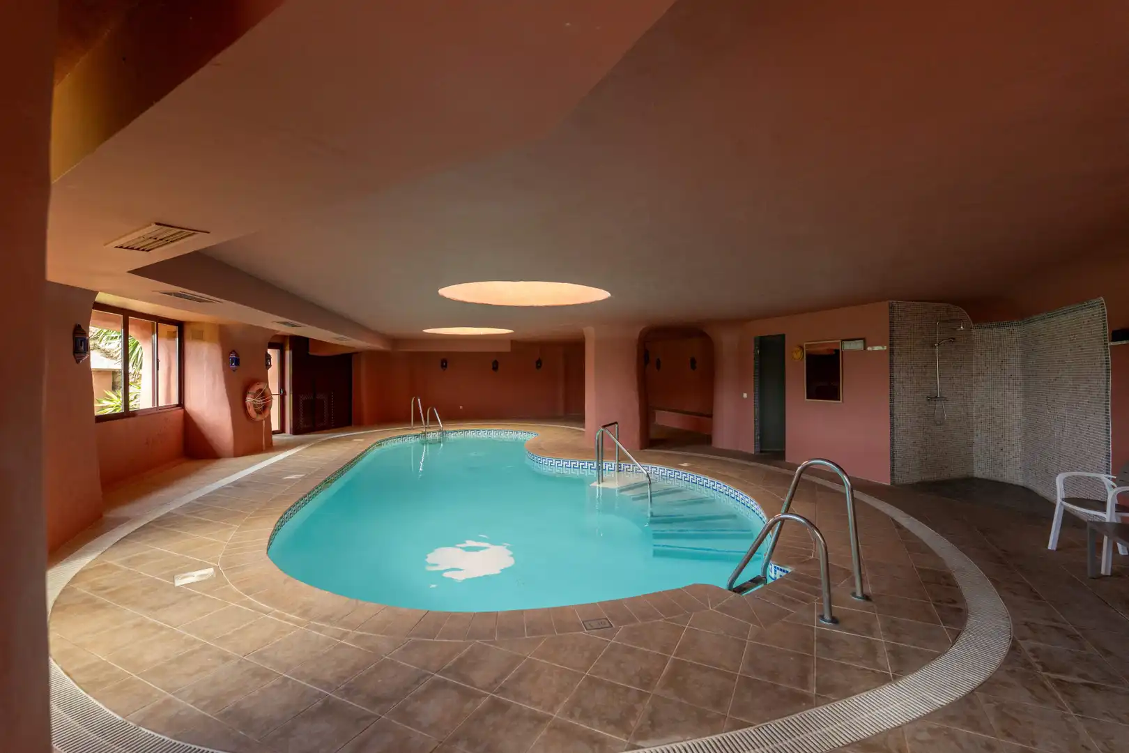 Swimming pool of Attic for sale in Estepona  with Air Conditioner, Terrace and Swimming Pool