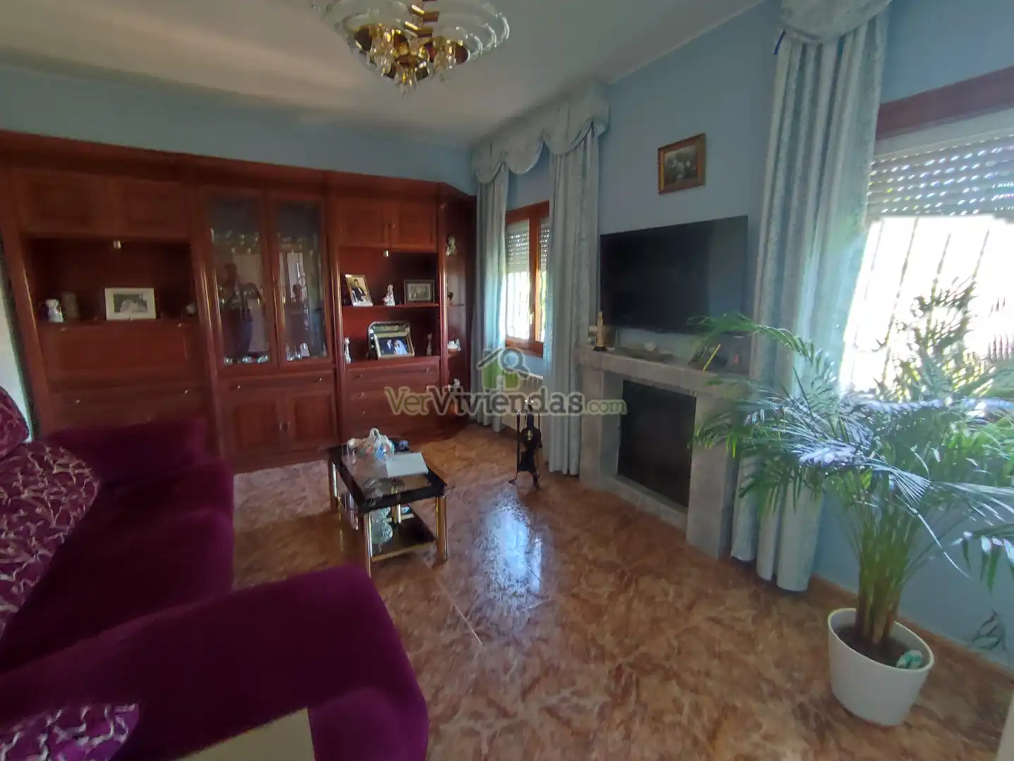 Sala de estar de Casa o chalet en venta en Vallirana con Calefacción, Jardín privado y Terraza