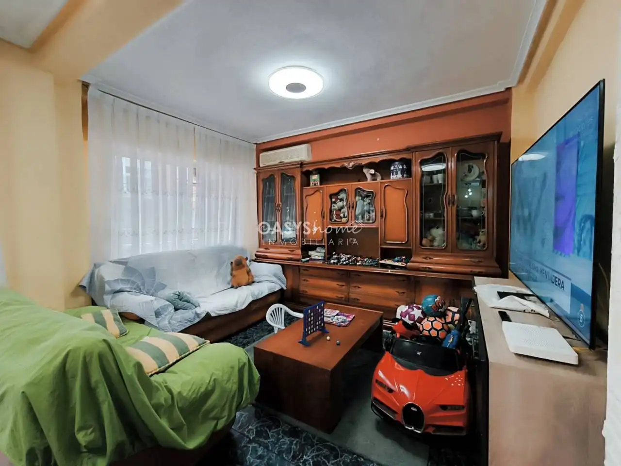 Wohnzimmer von Wohnung zum Verkauf in Cartagena mit Klimaanlage, Heizung und Balkon
