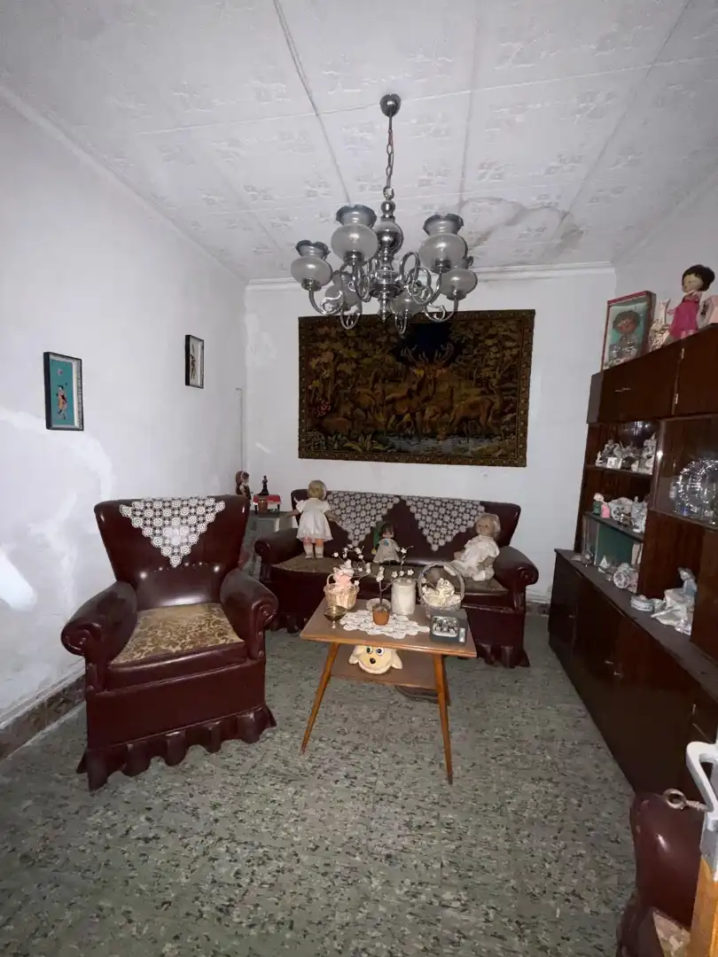 Sala de estar de Casa o chalet en venta en Puertollano con Calefacción y Terraza