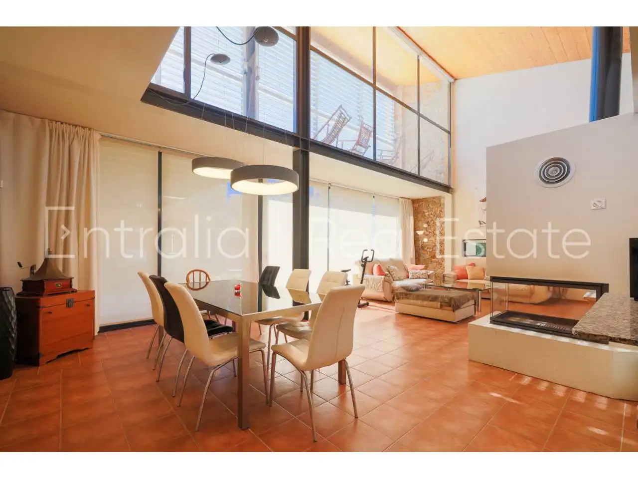 Sala de estar de Casa o chalet en venta en Albons con Aire acondicionado, Calefacción y Jardín privado