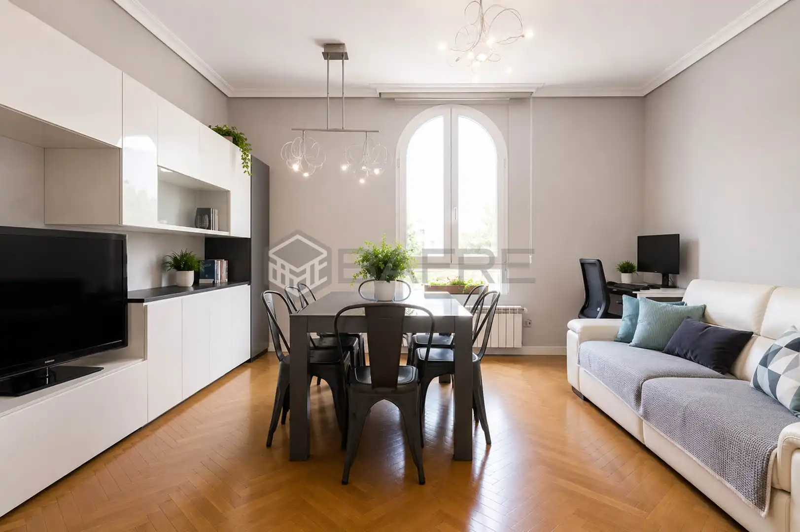 Sala de estar de Piso en venta en Madrid con Aire acondicionado, Calefacción y Parquet