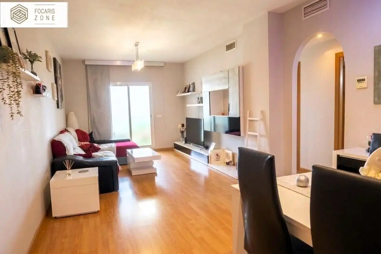 Sala de estar de Dúplex en venta en Benalmádena con Aire acondicionado, Jardín privado y Terraza