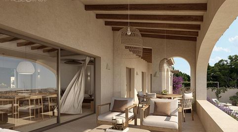 Villa de estilo rústico en una sola planta con 3 dormitorios y vistas al mar en Benissa, imatge 2