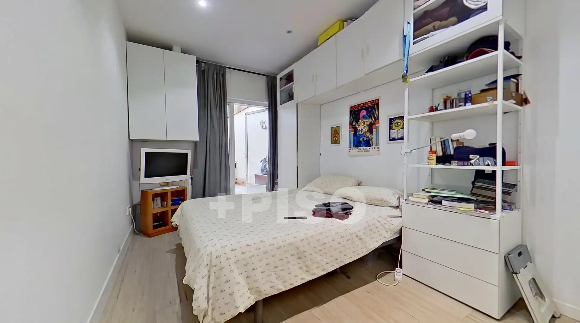 Schlafzimmer von Wohnung zum Verkauf in Madrid mit Klimaanlage, Heizung und Parkett