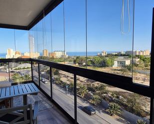 Balcony of Flat for sale in El Campello  with Air Conditioner, Heating and Private garden