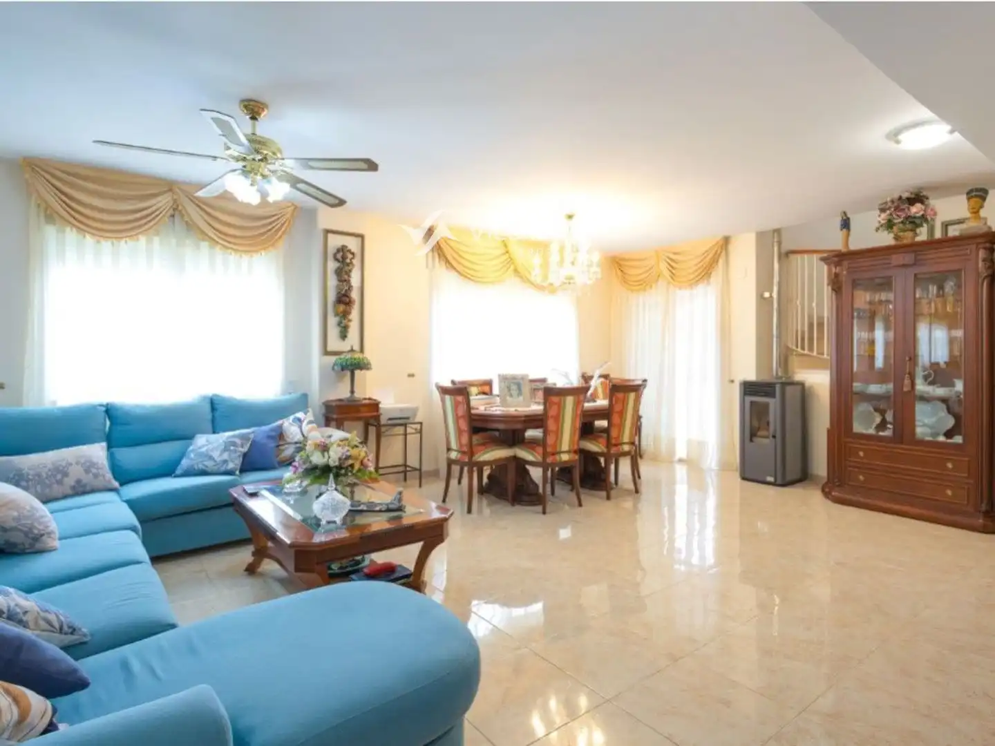 Living room of Flat for sale in Jávea / Xàbia  with Air Conditioner, Heating and Terrace