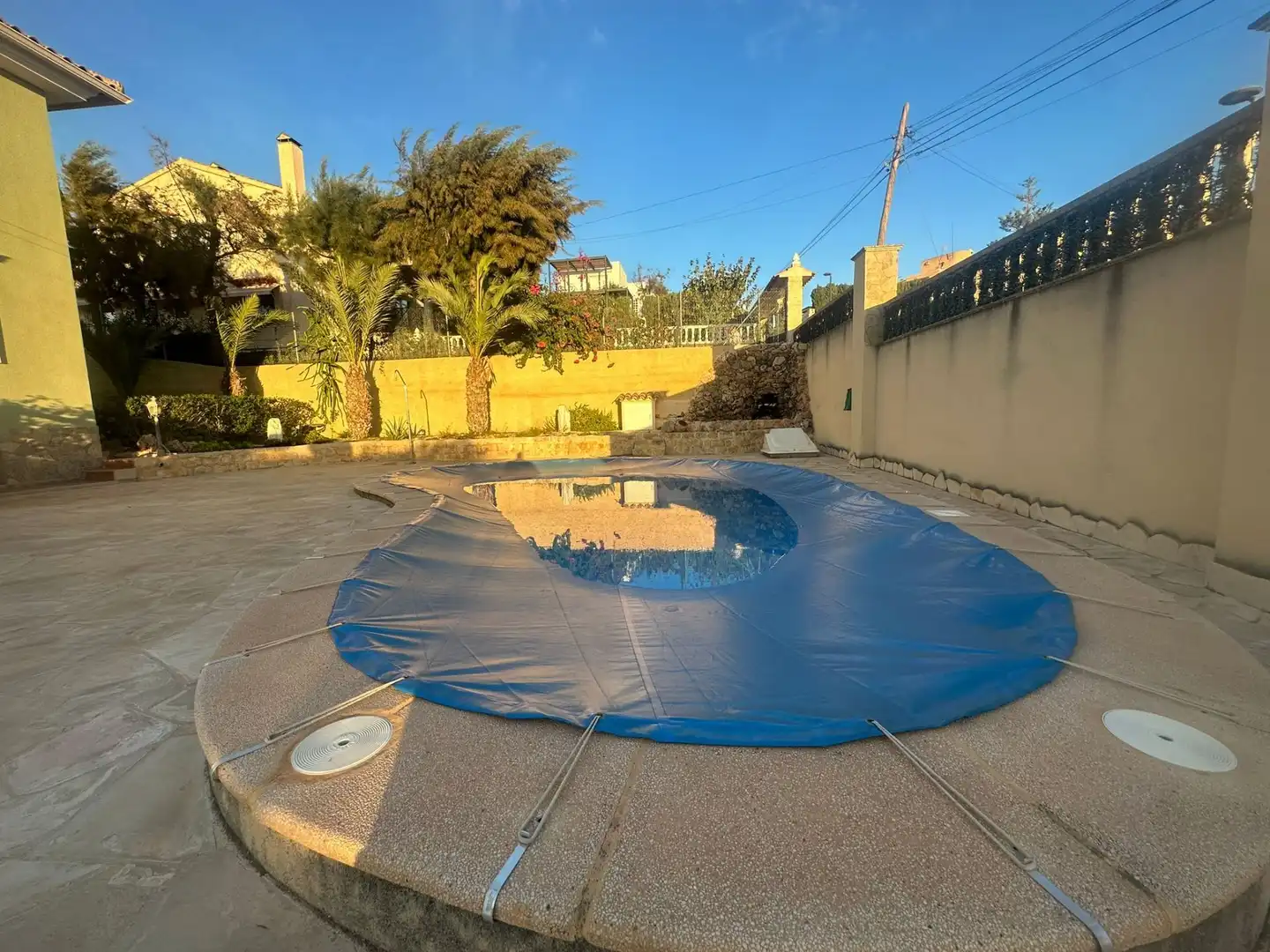 Piscina de Casa o chalet en venta en San Vicente del Raspeig / Sant Vicent del Raspeig con Aire acondicionado, Calefacción y Jardín privado