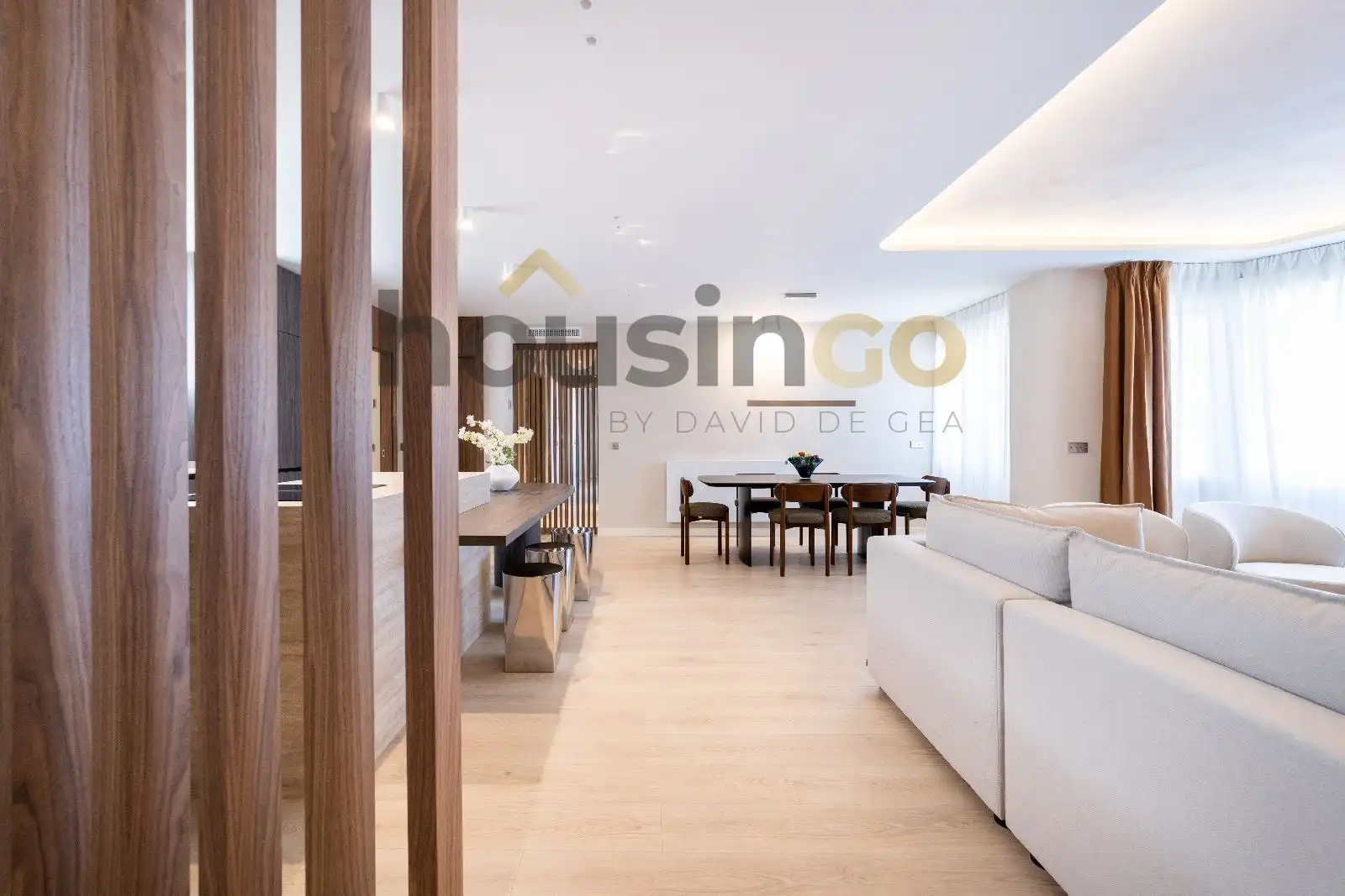 Sala de estar de Piso en venta en Madrid con Aire acondicionado, Calefacción y Parquet