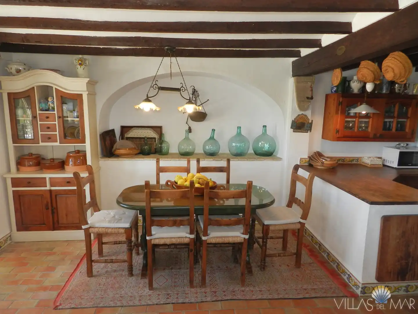 Comedor de Finca rústica en venta en Teulada con Jardín privado, Terraza y Trastero