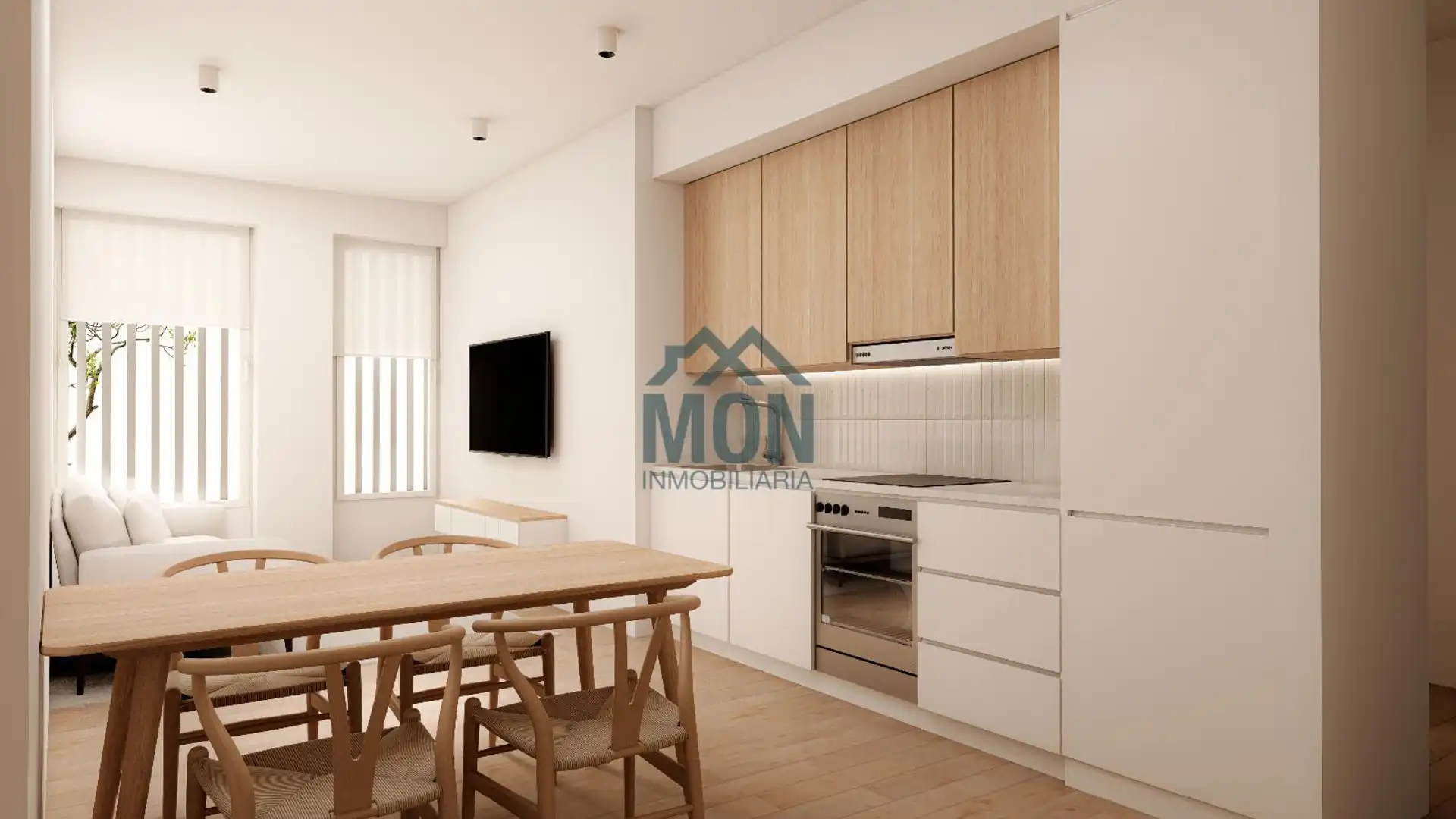 Kitchen of Flat for sale in Benetússer  with Terrace, Oven and Balcony