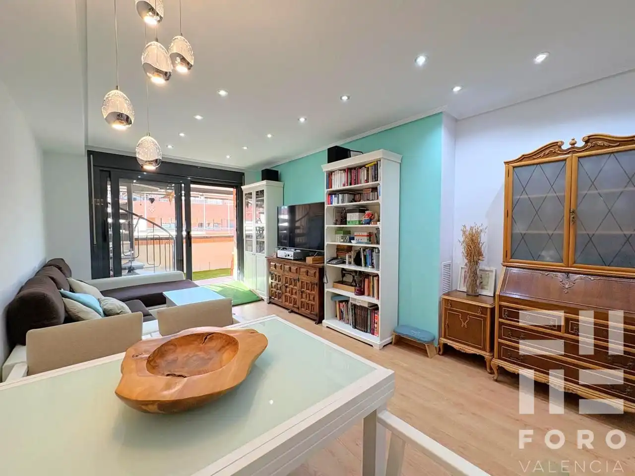 Living room of Attic for sale in Alboraya  with Air Conditioner, Heating and Terrace