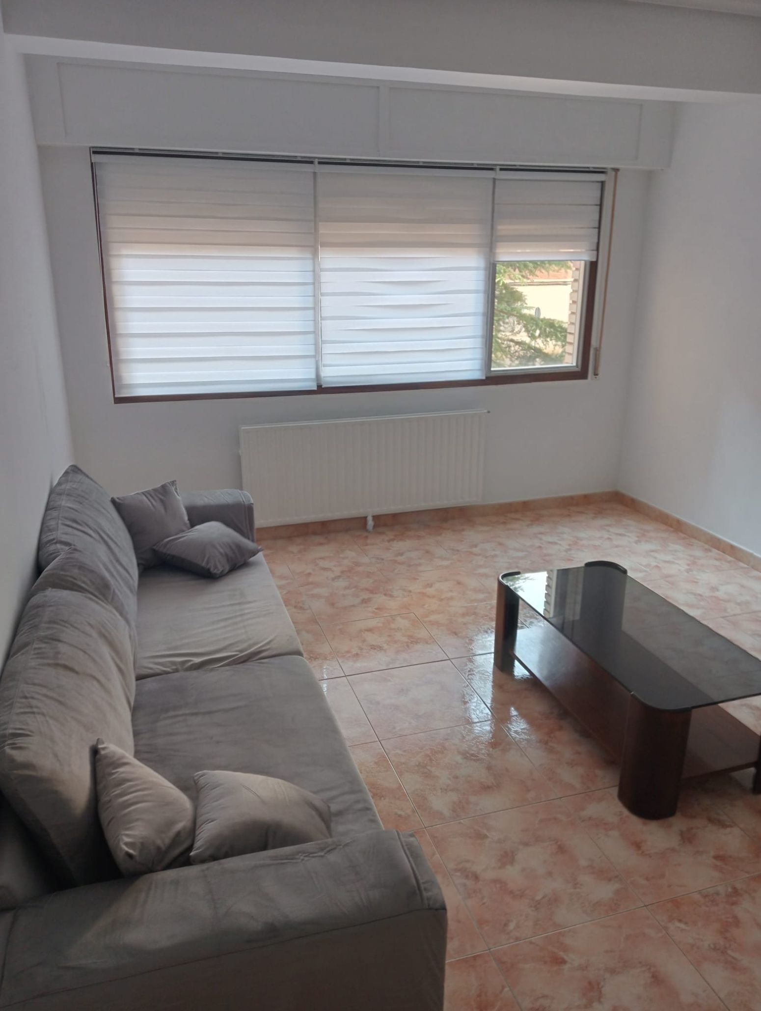 Living room of Flat for rent in  Logroño  with Heating, Terrace and Furnished