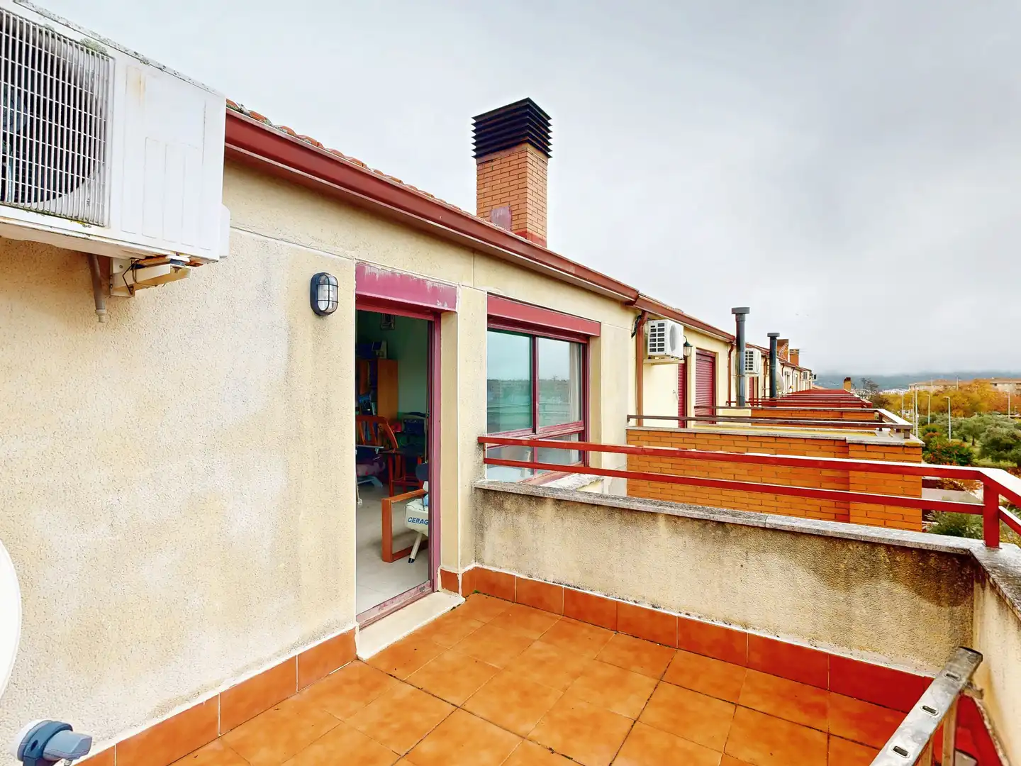 Terraza de Casa adosada en venta en Cáceres con Calefacción y Trastero
