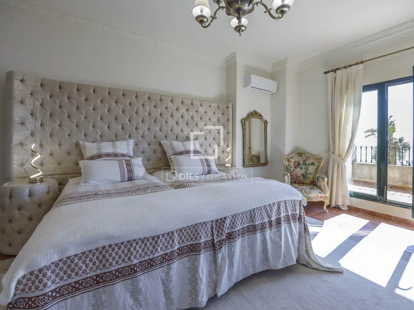 Habitación de Casa o chalet en venta en Cullera con Aire acondicionado, Jardín privado y Piscina