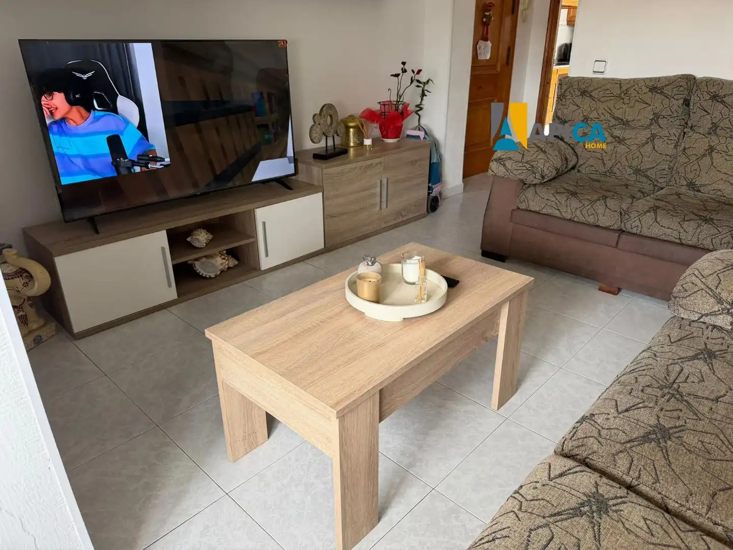 Wohnzimmer von Wohnung zum Verkauf in Barbate mit Möbliert