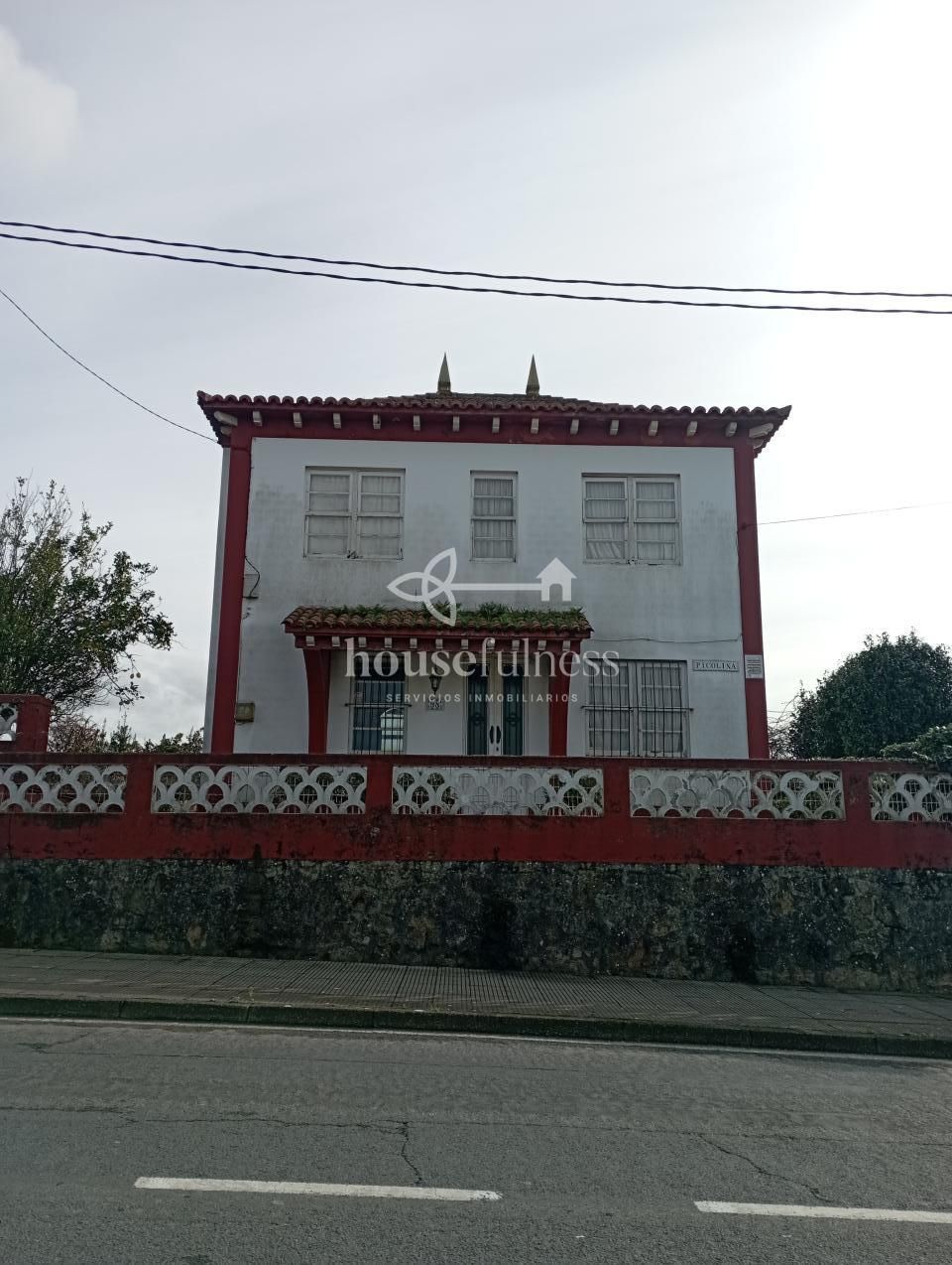 Exterior view of Country house for sale in Narón  with Heating, Private garden and Storage room