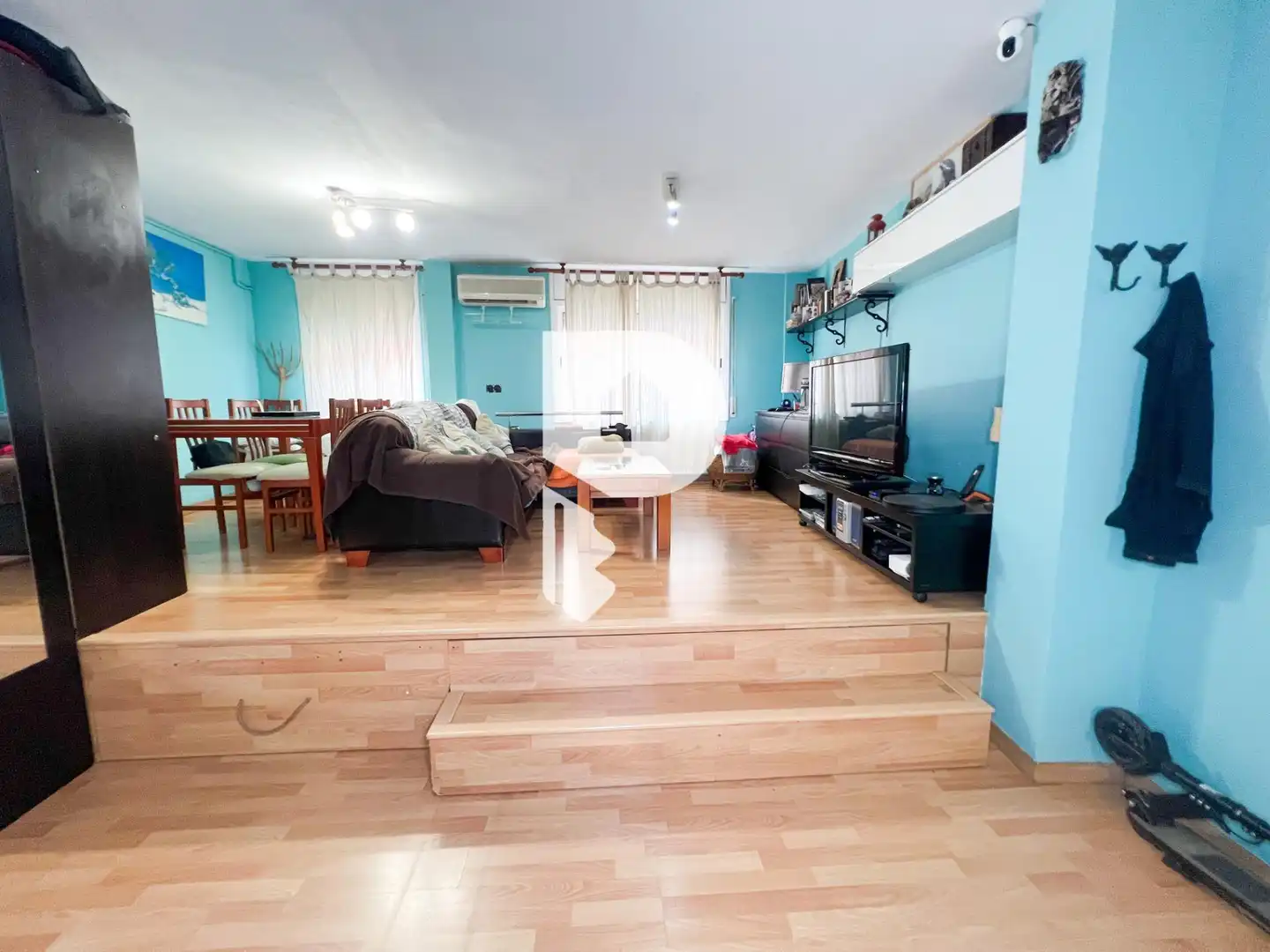 Sala de estar de Planta baja en venta en Vallirana con Aire acondicionado, Calefacción y Parquet